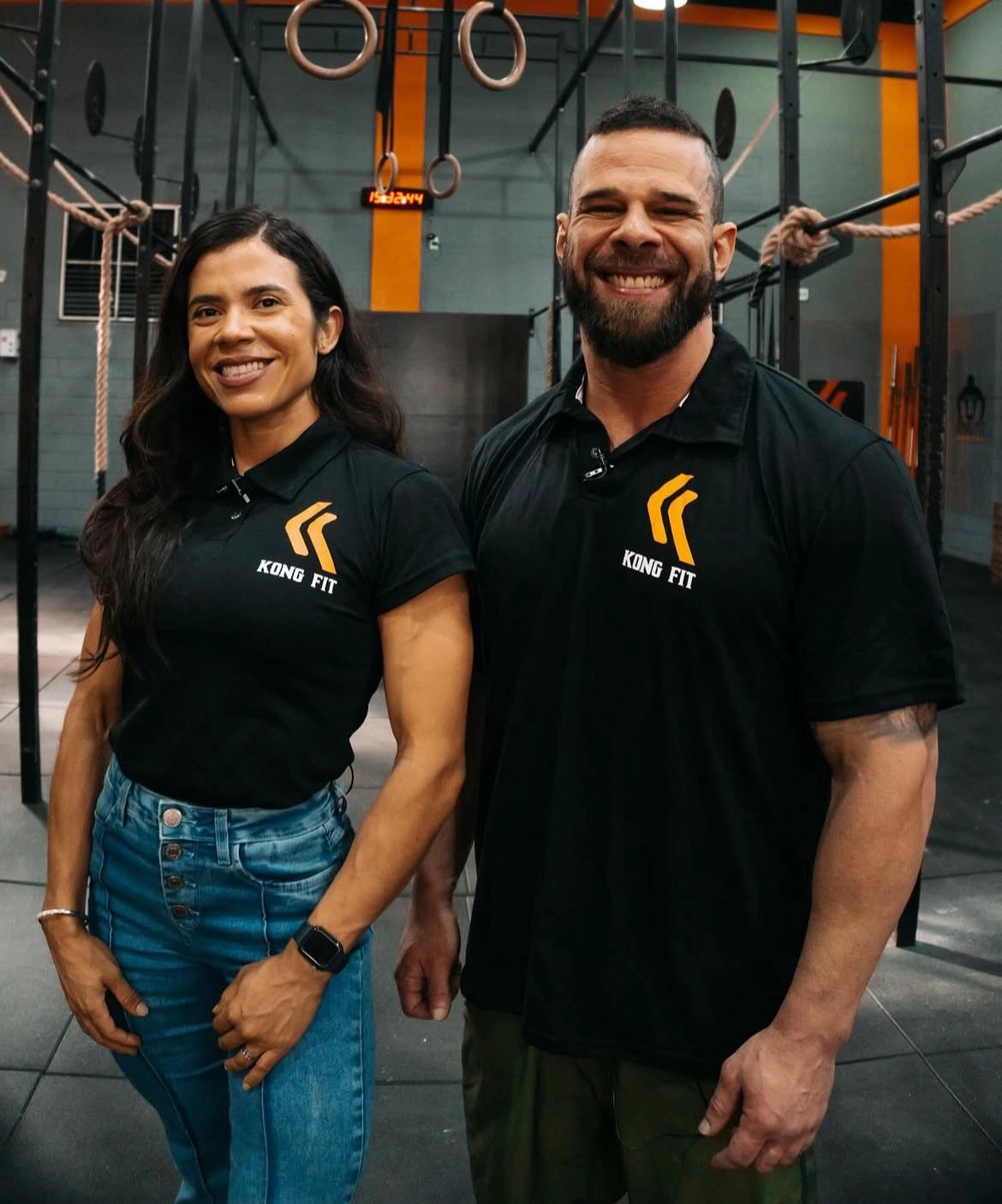 Bernardo e Monik - Fundadores da Kong Fit Rio